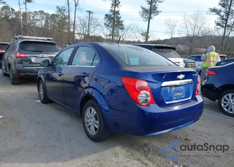 2013 Chevrolet Sonic Lt Auto from USA, damaged, VIN 1G1JC5SH1D4230732